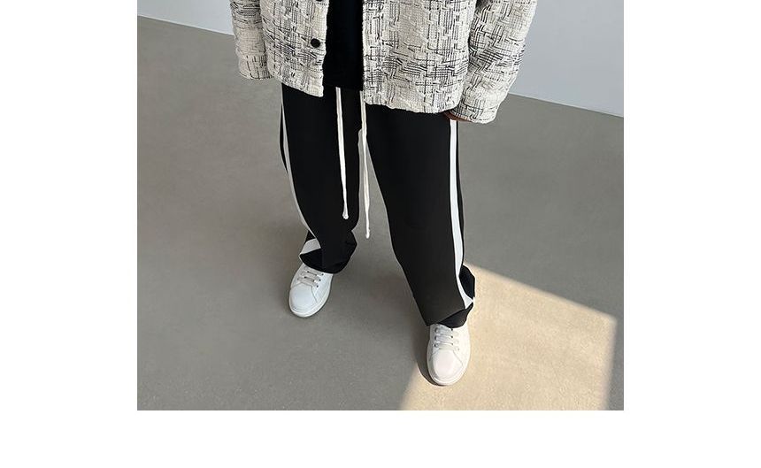 Collared Button Tweed Jacket