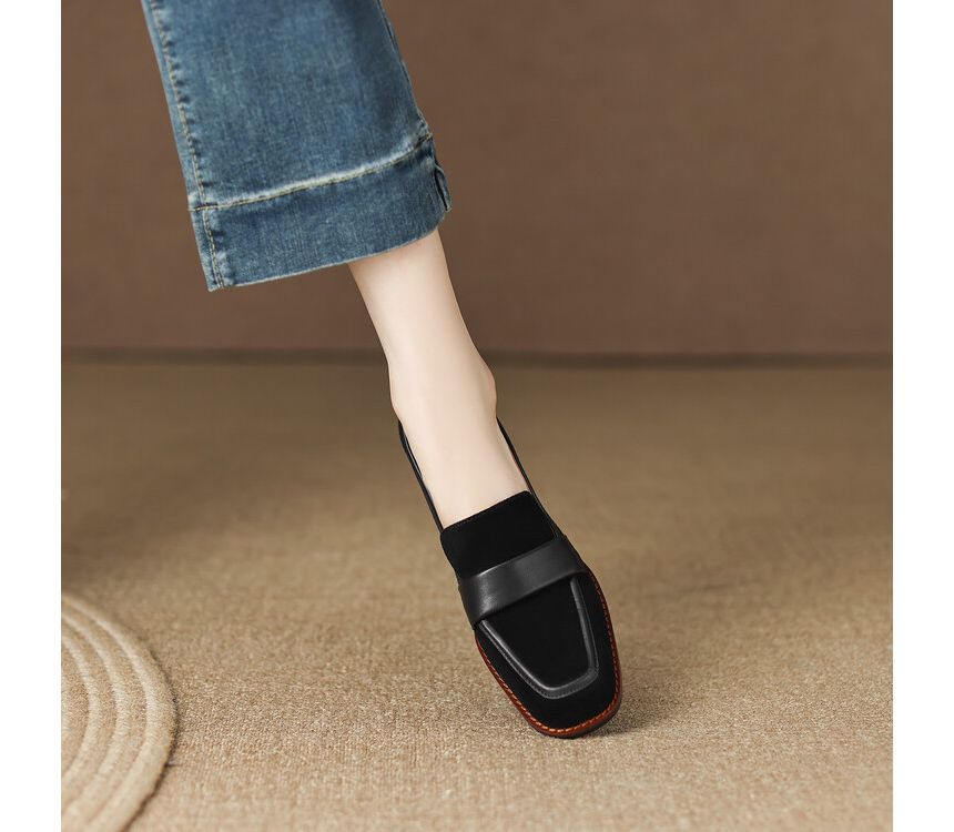 Heel Loafers Chunky