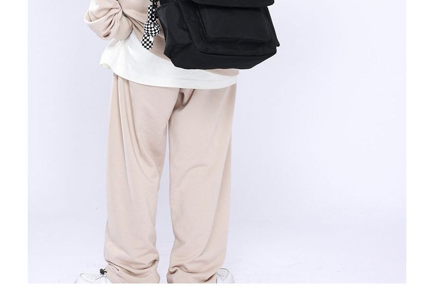 Plain Flap Crossbody Bag