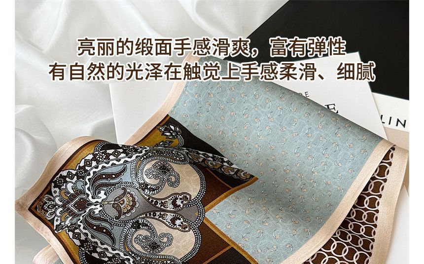 Scarf Silk Print