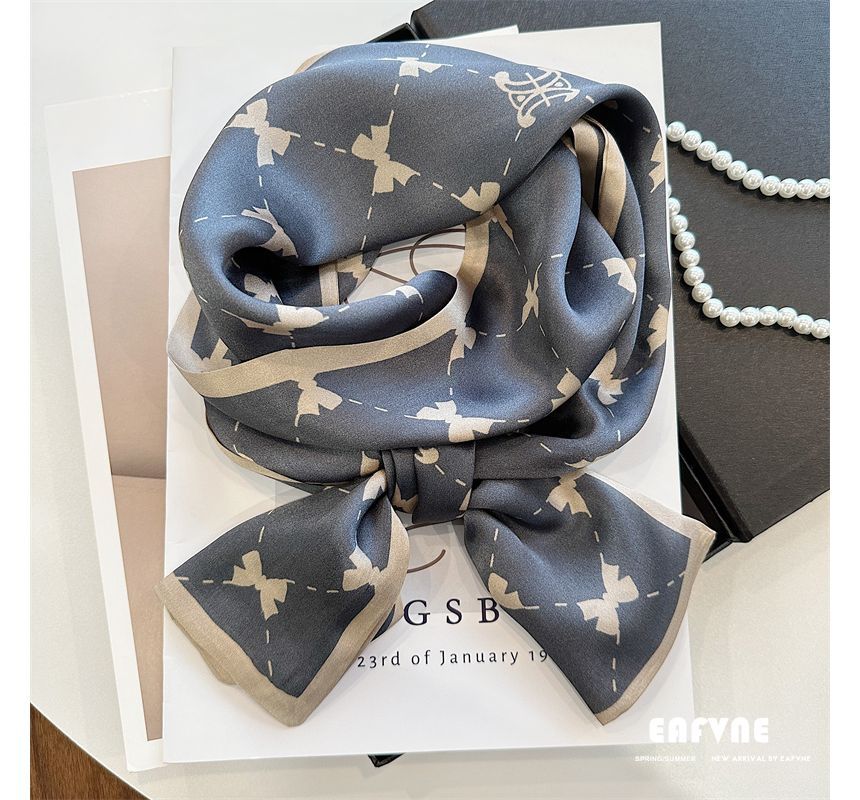 Scarf Silk Print