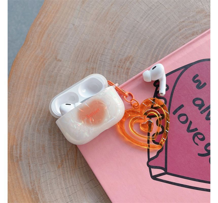 Heart Shell Textured AirPods / Pro Earphone Case Skin