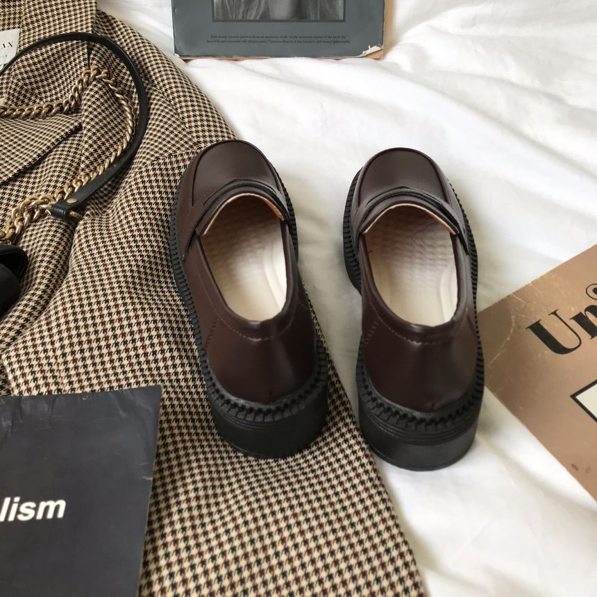 Platform Penny Loafers