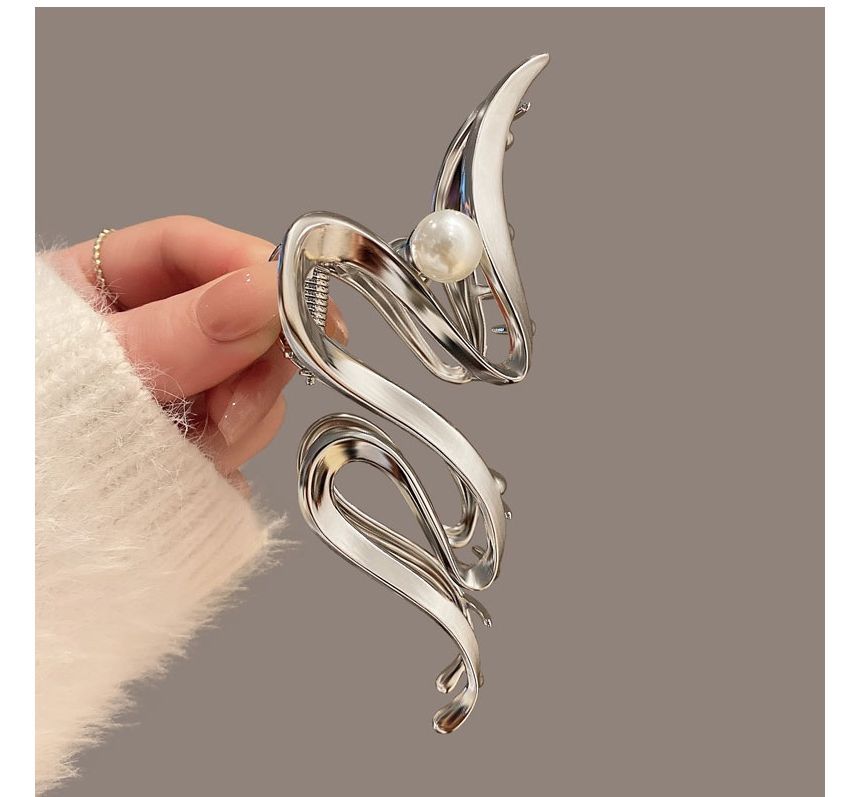 Faux Pearl Hair Claw