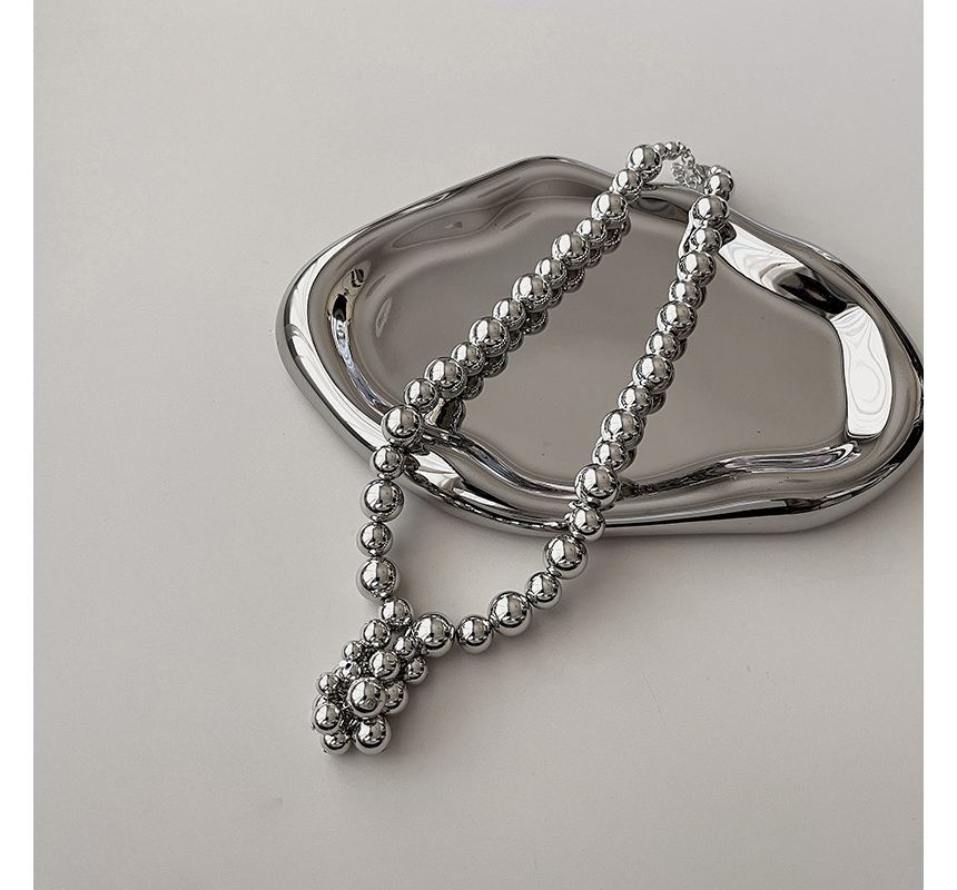 Choker Alloy Bead Pendant