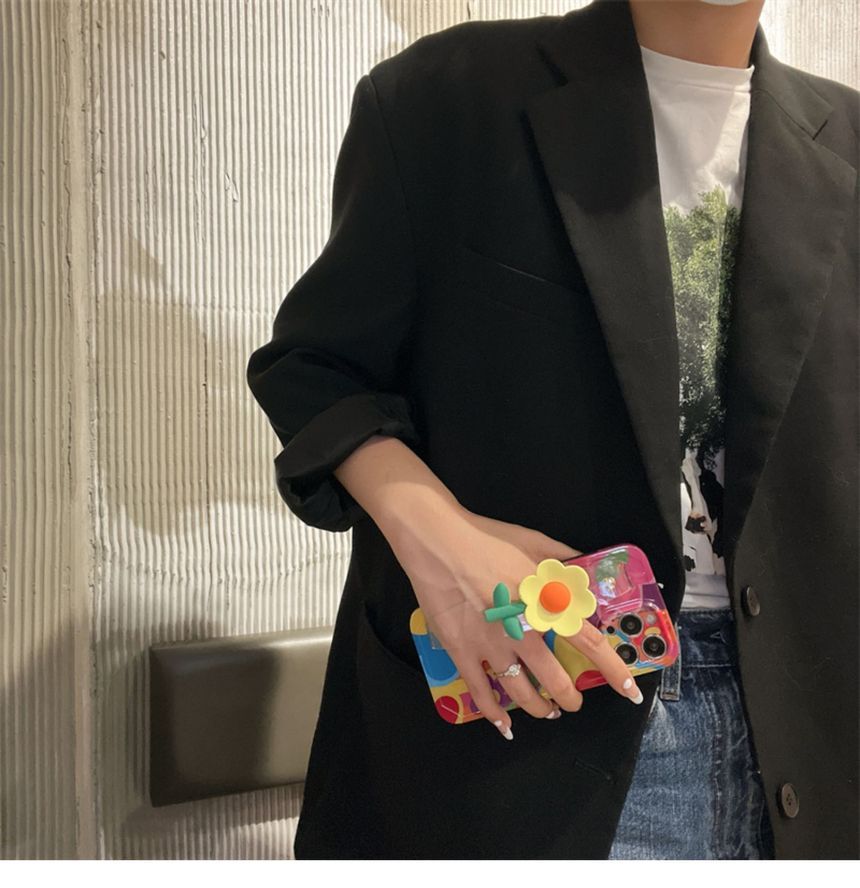 Phone Print Case Flower