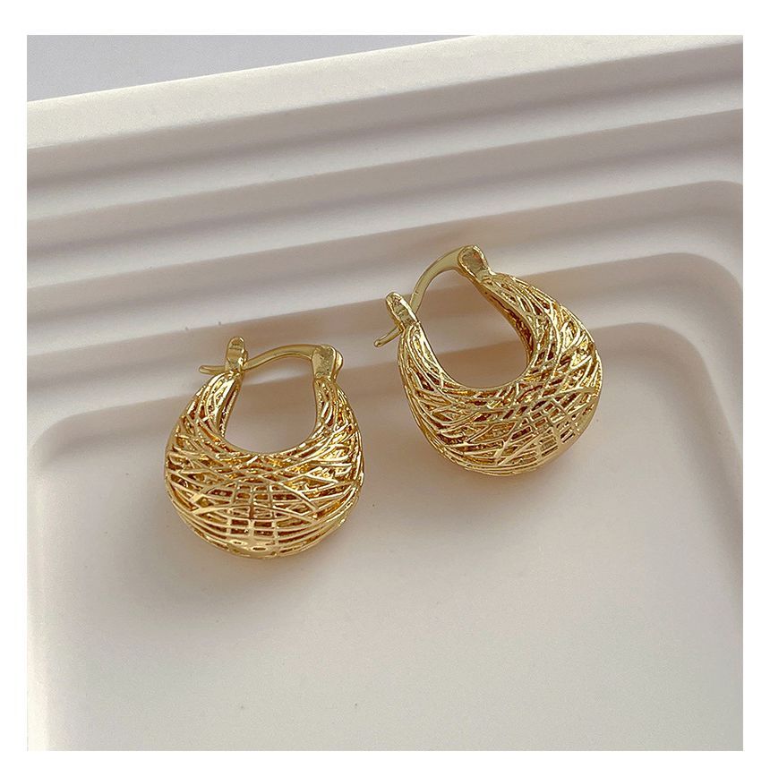 U Shape Alloy Earring