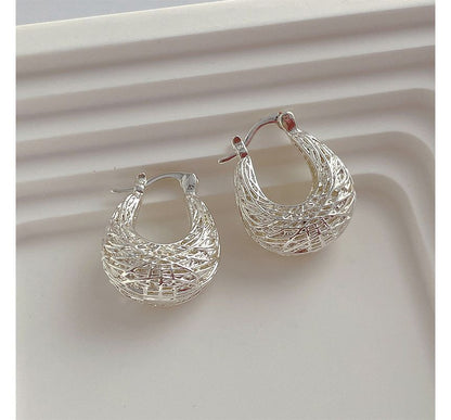 U Shape Alloy Earring