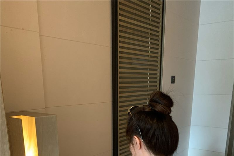 Midi Dress Slim-Fit Sleeveless Two-Tone