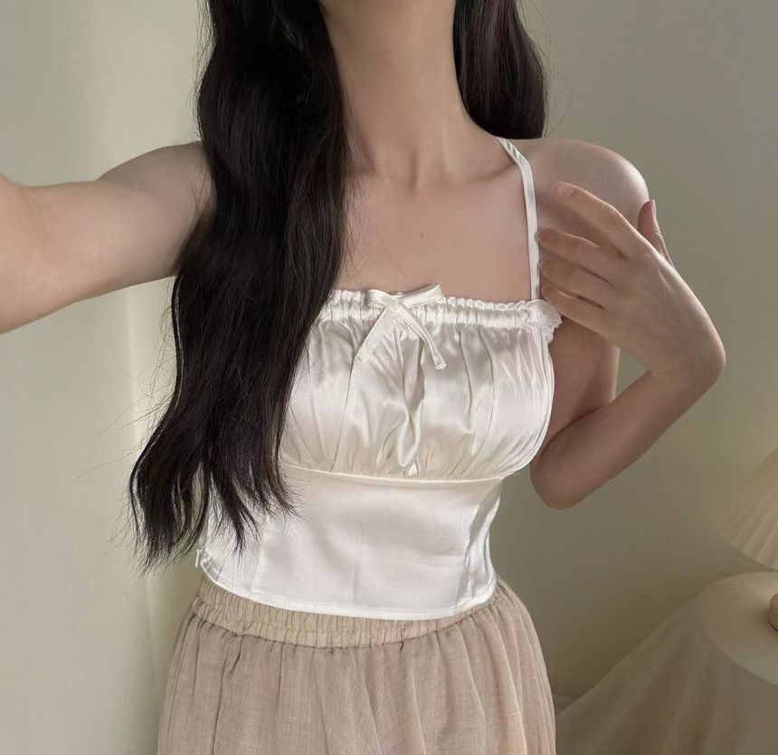 Cami Bow Plain Top