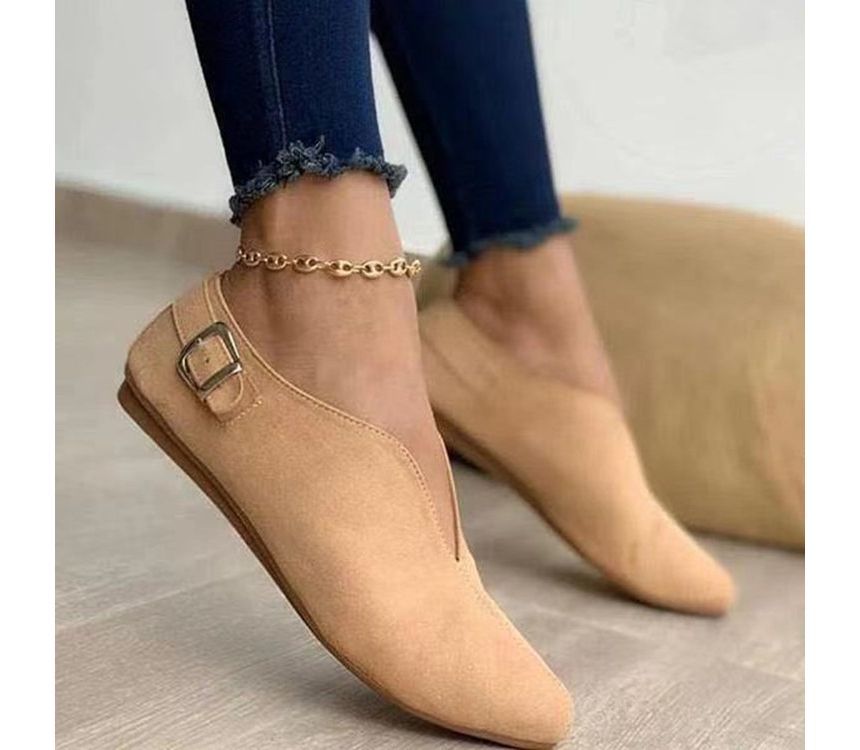 Chain Flat Strap Slip-Ons