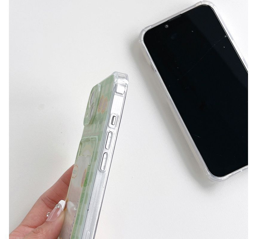 Phone Print Case Card Holder Sunflower