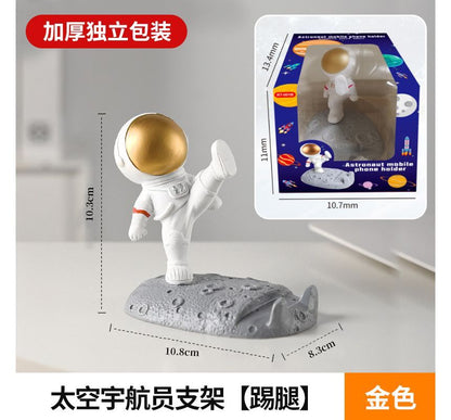 Astronaut Resin Desktop Phone Tablet Stand