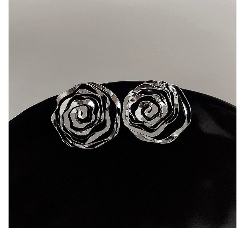 Alloy Earring Rose