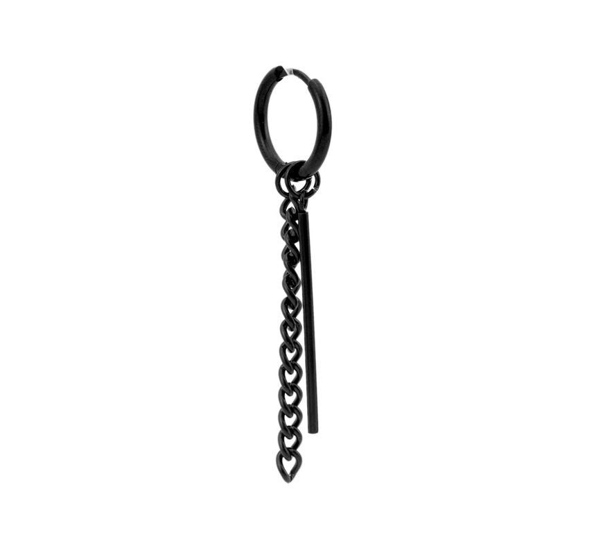 Stainless Steel Fringed Earring