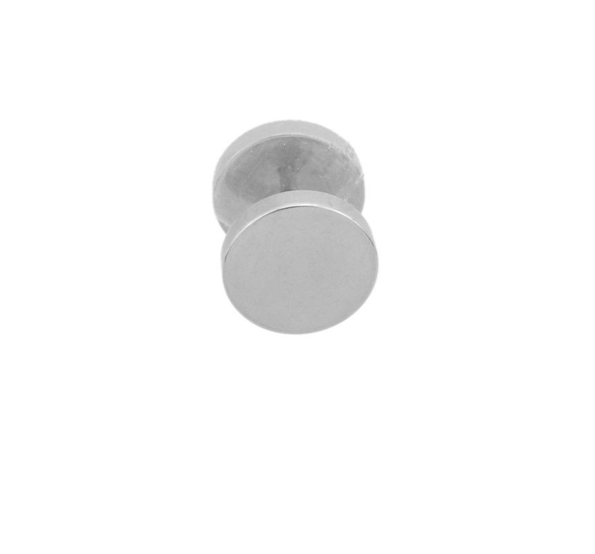 Disc Stainless Steel Through & Through Earring (various designs)