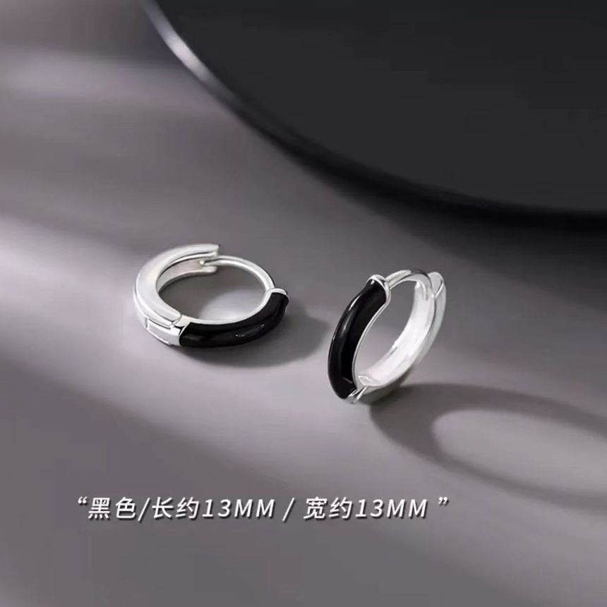 Alloy Hoop Earring