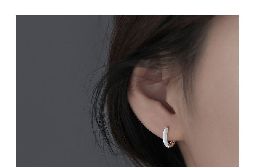 Alloy Hoop Earring