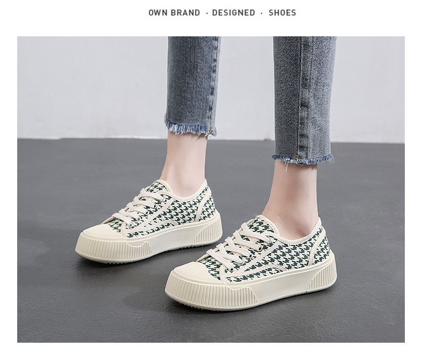 Houndstooth Sneakers