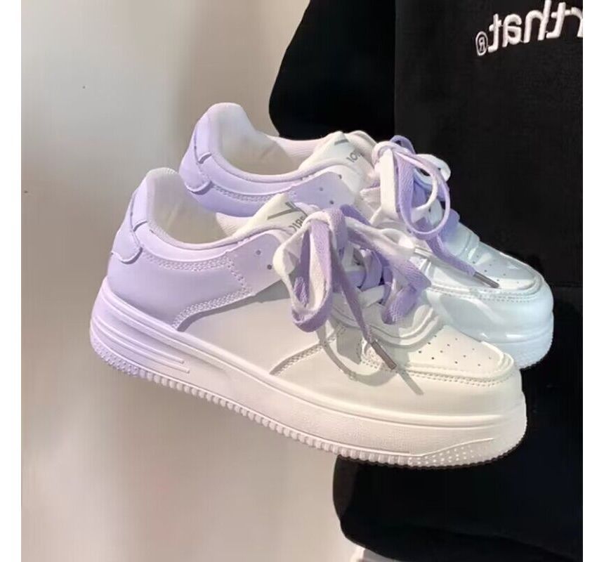 Ombre Platform Sneakers