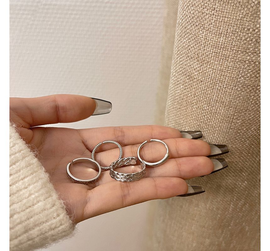 Set 4: Open of Alloy (various Ring designs)