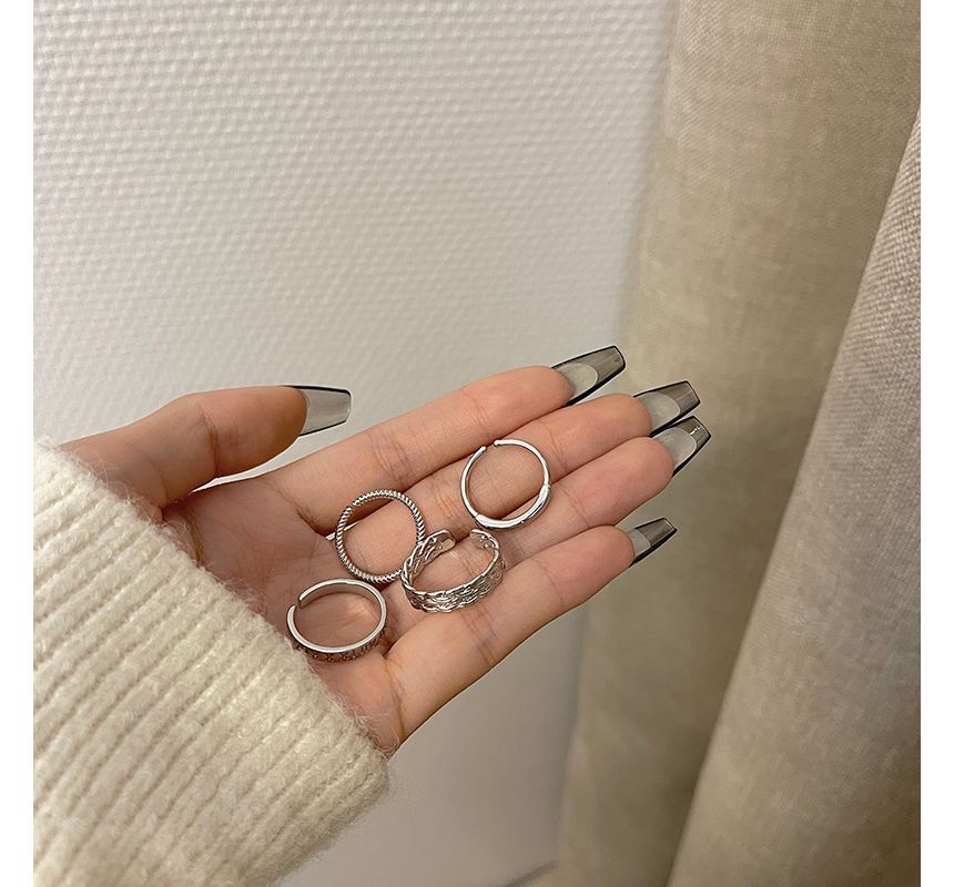 Set 4: Open of Alloy (various Ring designs)