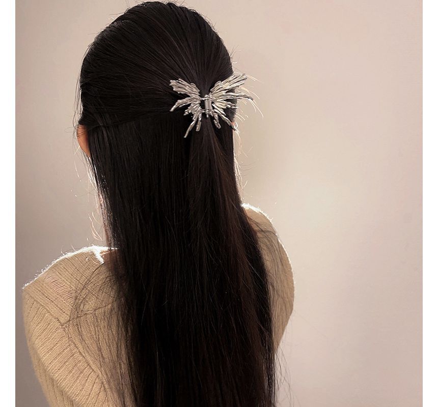 Alloy Butterfly Hair Clamp