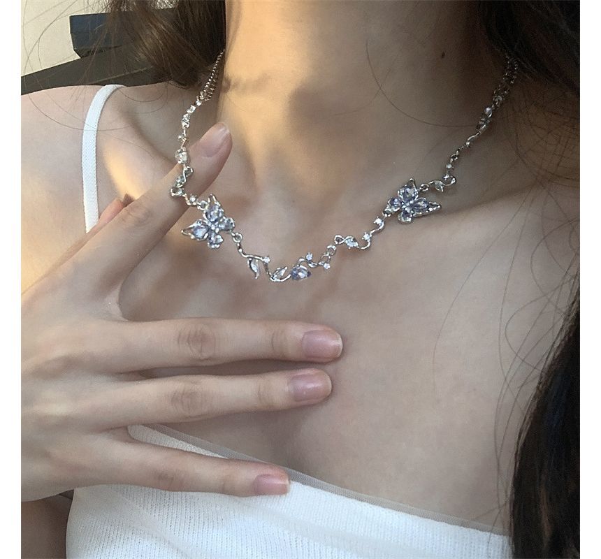 Choker Butterfly Alloy