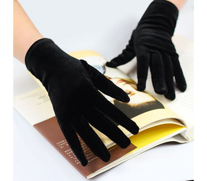 Plain Velvet Gloves