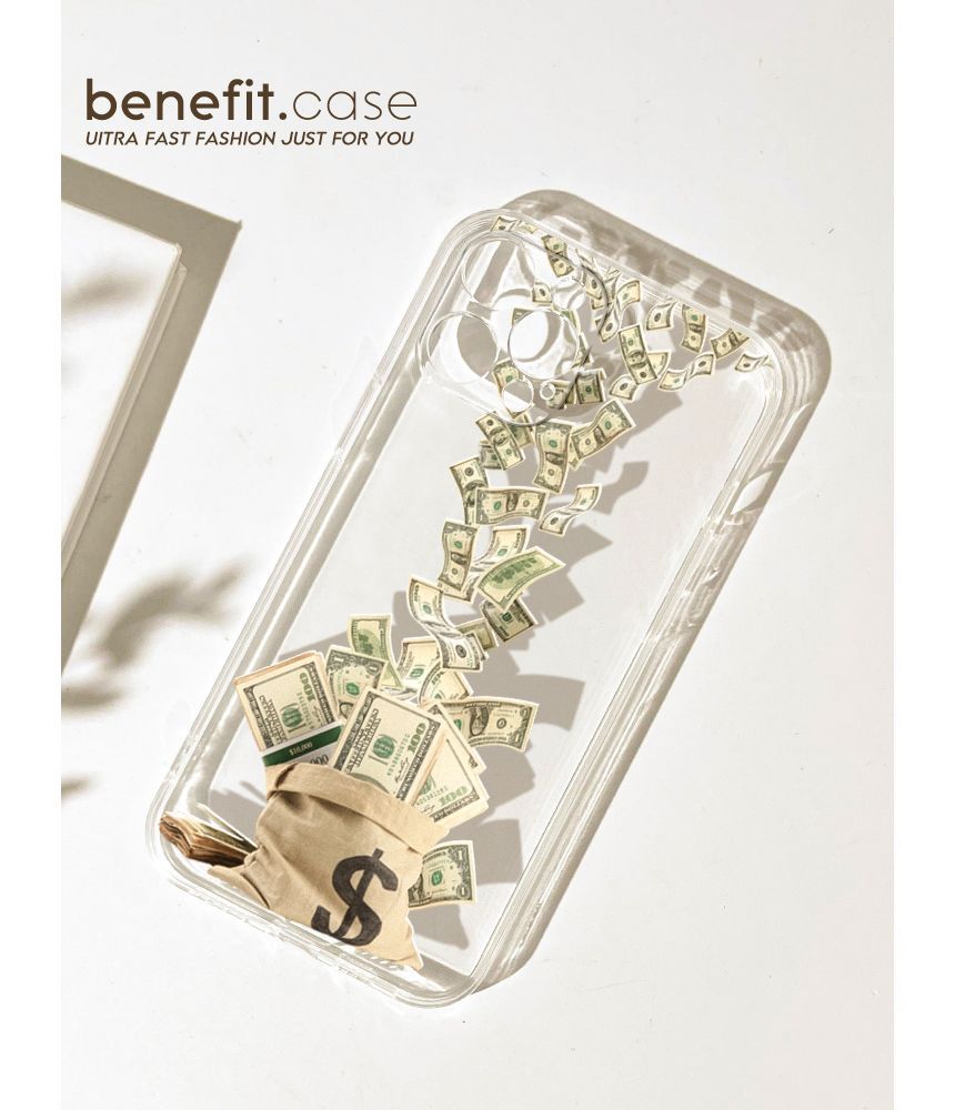 Money Phone Case Transparent Bag