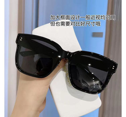 Square Polished Sunglasses