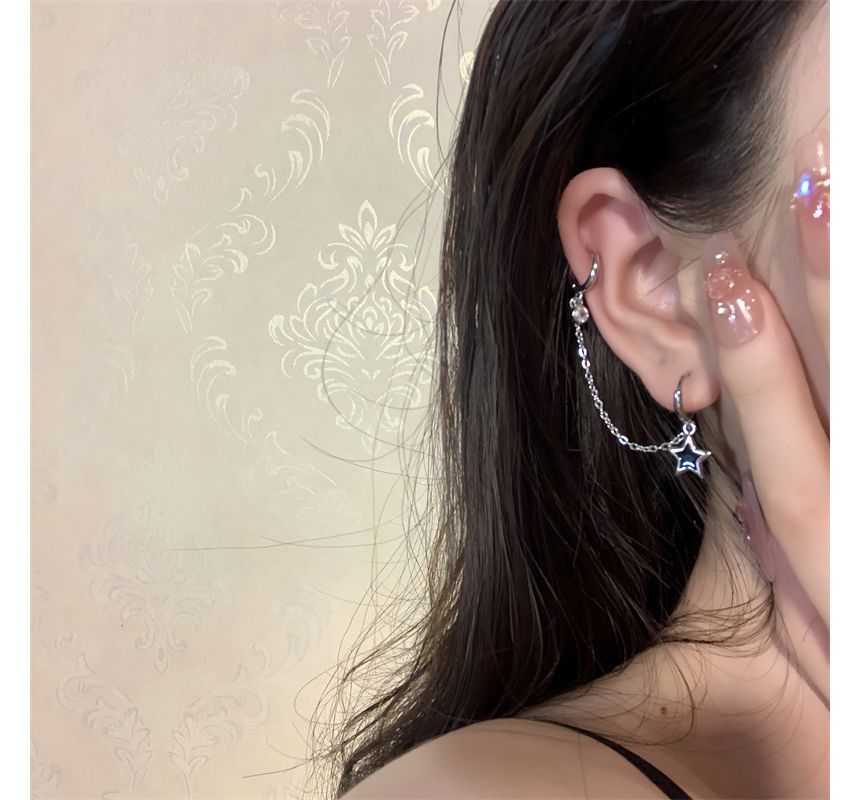 3: of Star Earring Alloy designs) (various Set Glaze