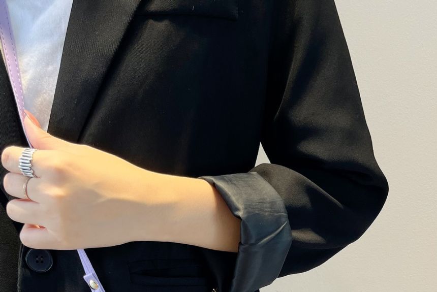 Faux Strap Case Elephant Charm Pearl Phone Leather