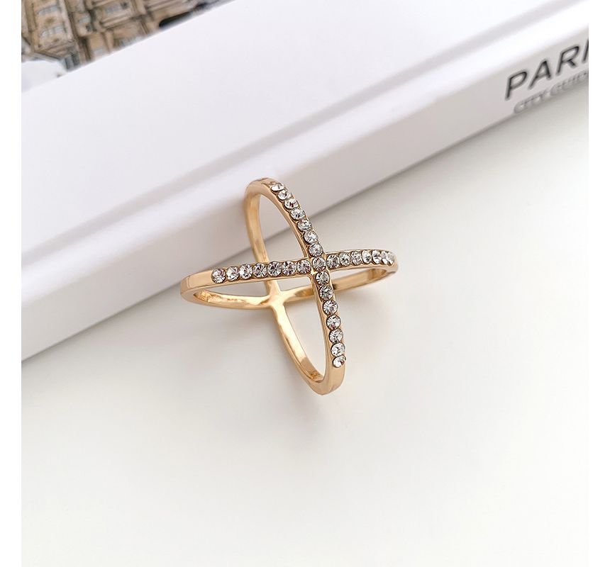 Faux Pearl Alloy Scarf Ring