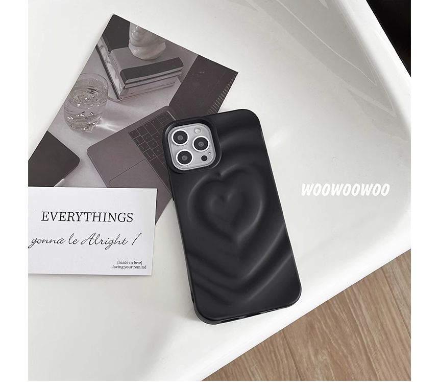 Phone Heart Case Matte