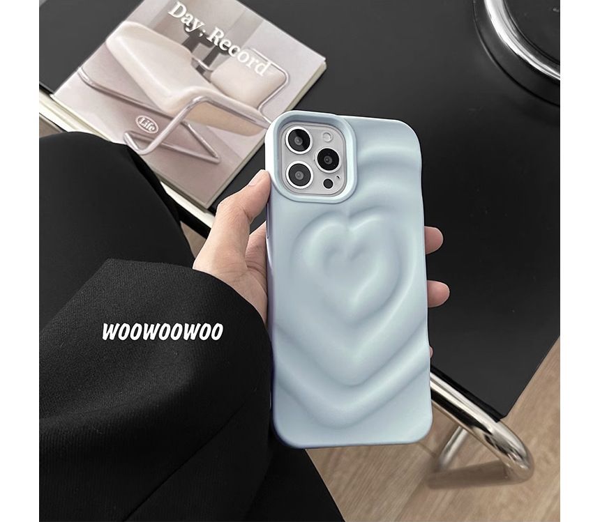 Phone Heart Case Matte