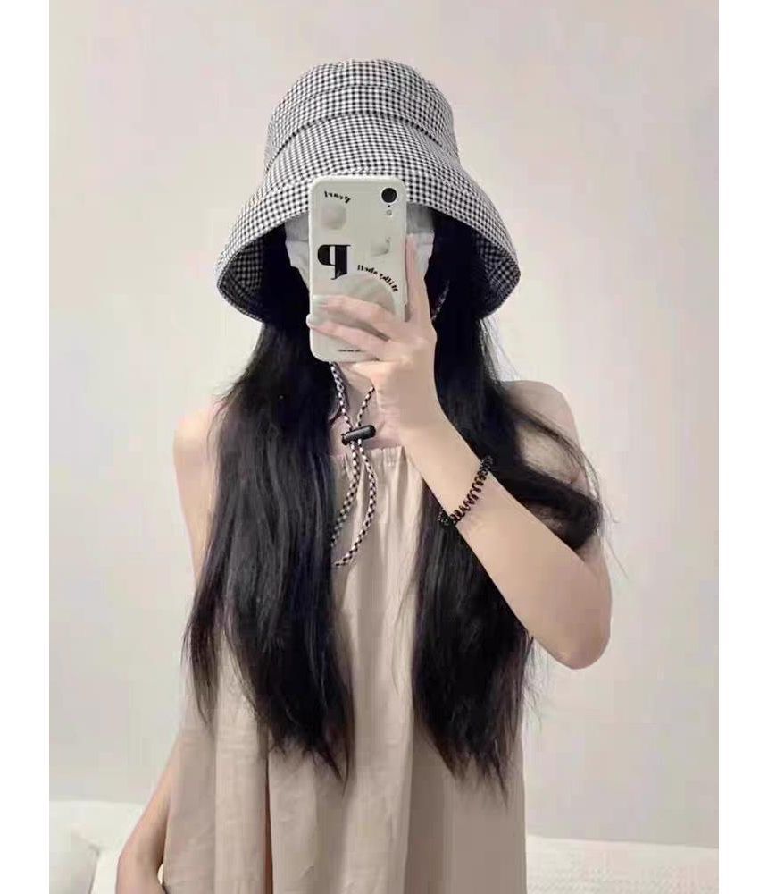 Hat Houndstooth Bucket