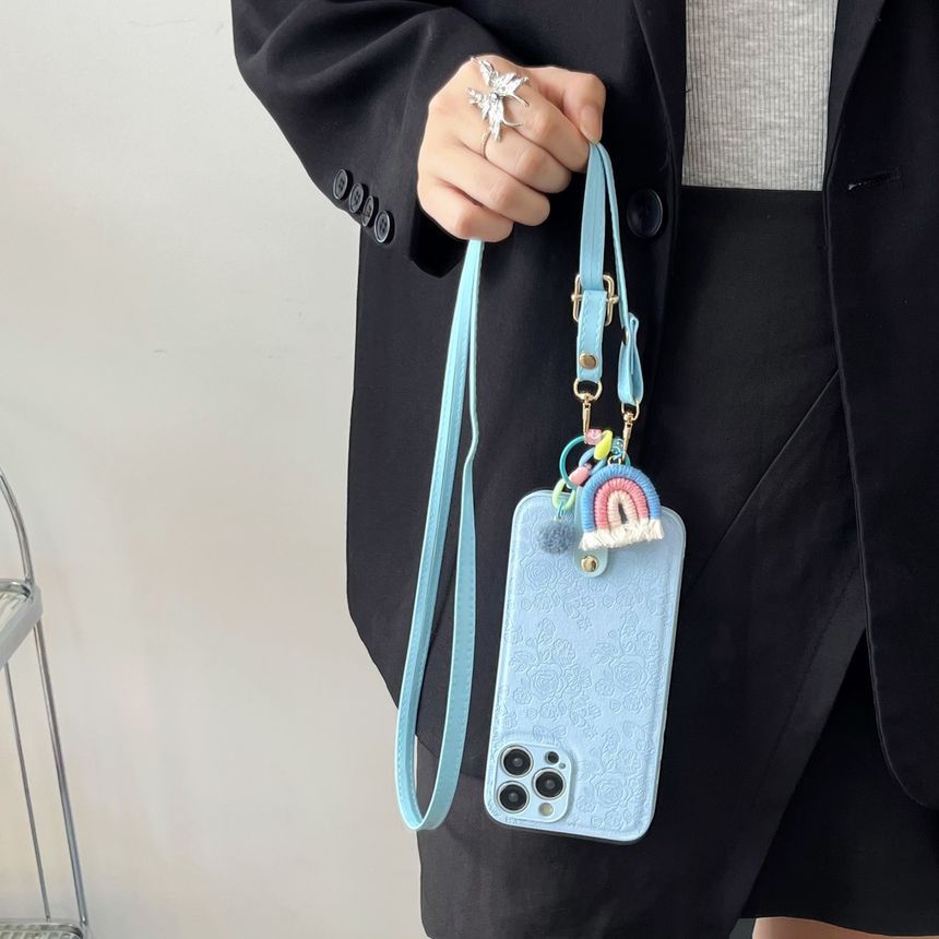 Floral Pattern Case Phone