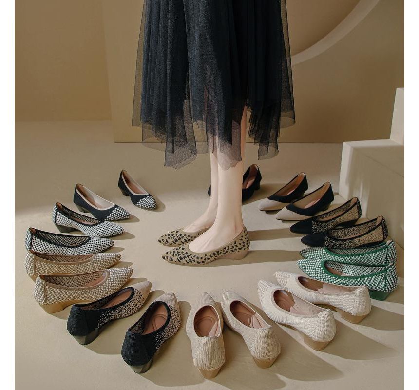 Pumps Wedge Pointed