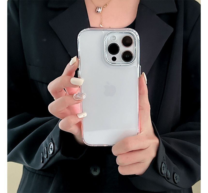 Phone Transparent Mirrored Case /