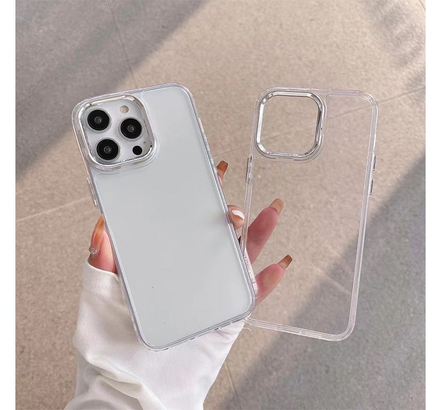 Phone Transparent Mirrored Case /