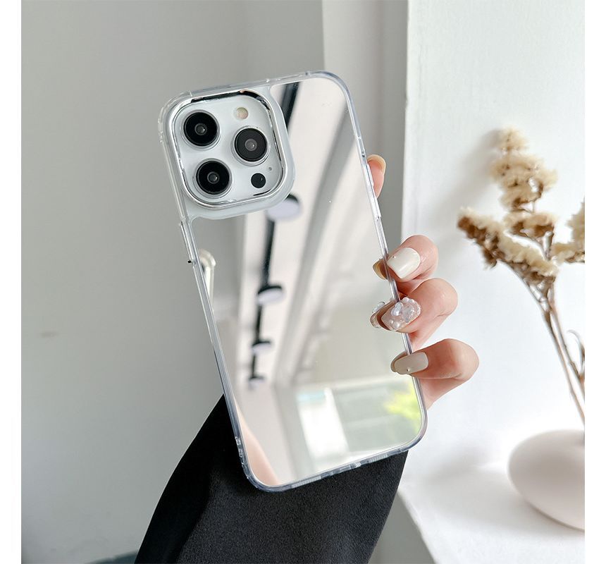 Phone Transparent Mirrored Case /