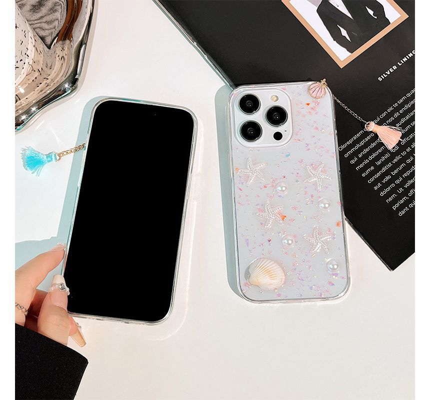 Phone Transparent Starfish Case Shell