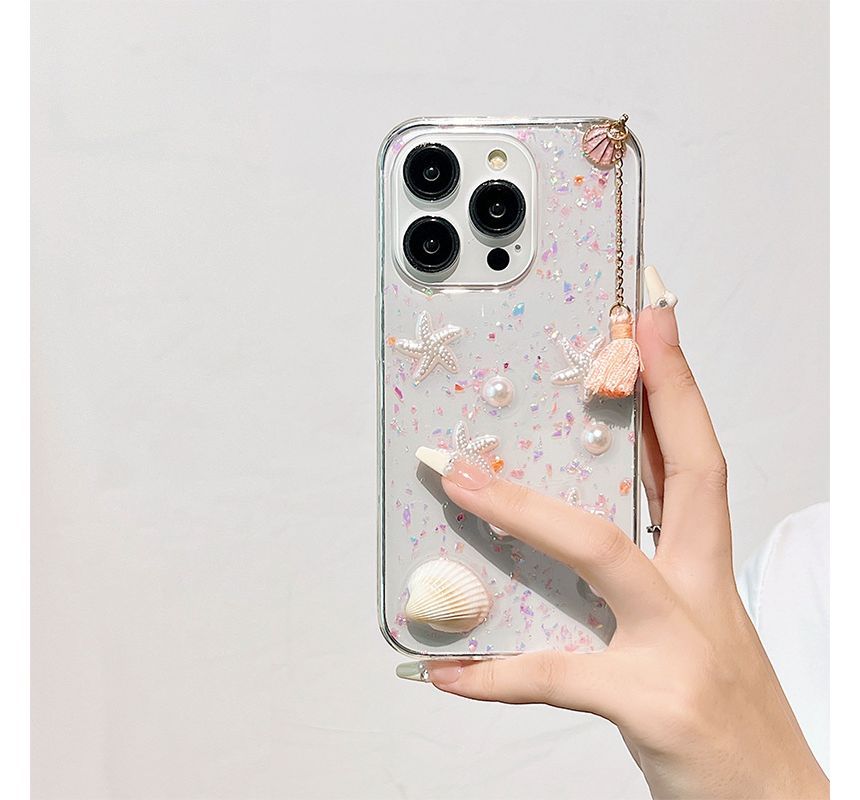 Phone Transparent Starfish Case Shell