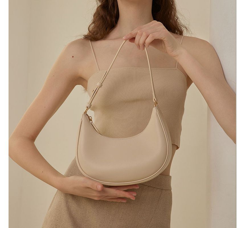 Leather Faux Shoulder Bag