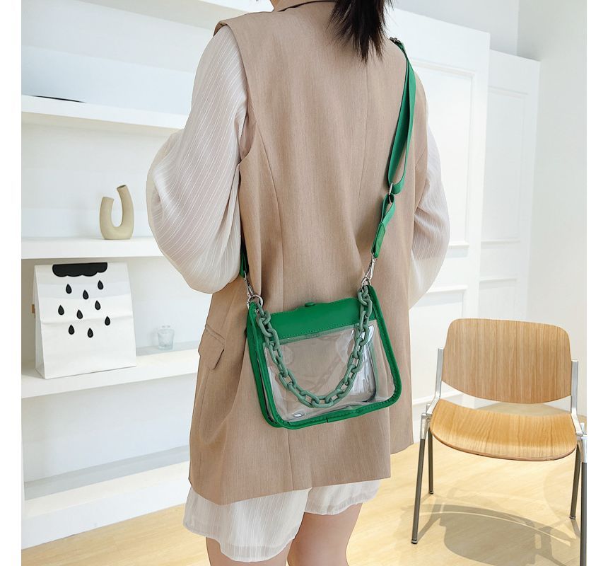 Transparent Crossbody Bag Chain