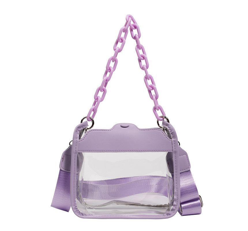 Transparent Crossbody Bag Chain