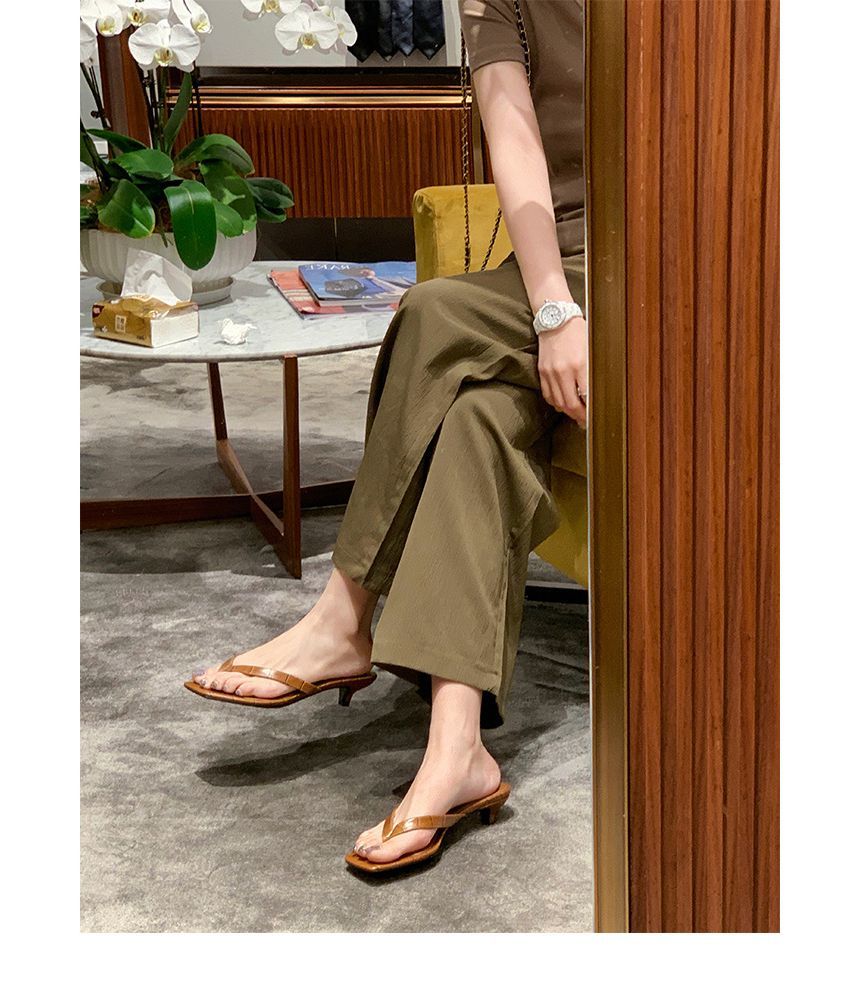 (Various Low Flops Plain Heel Designs) Flip