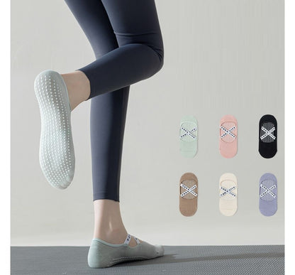 Lettering Yoga Socks Set