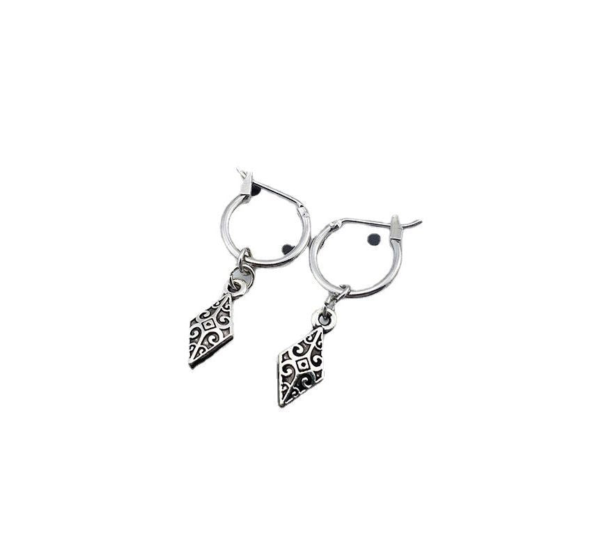 Stainless Steel Dangle Earring (various designs)